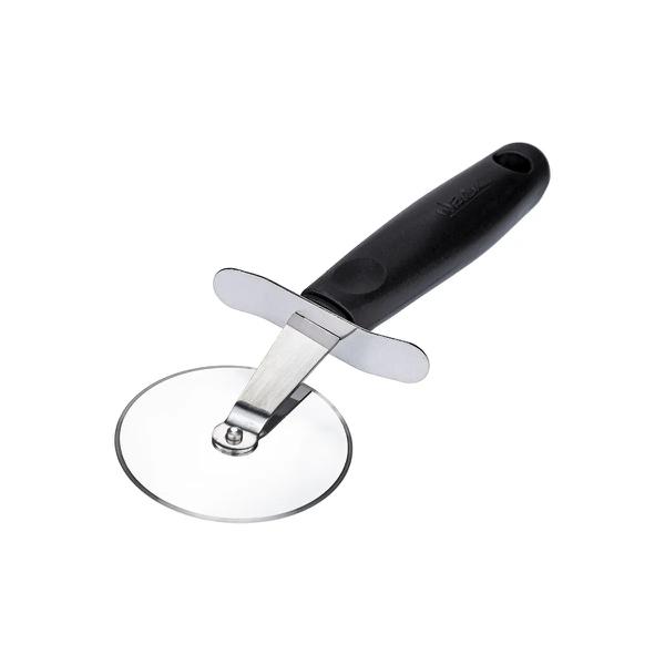 CORTADOR DE PIZZA LAMINA EM ACO INOX CABO PRETO WECK