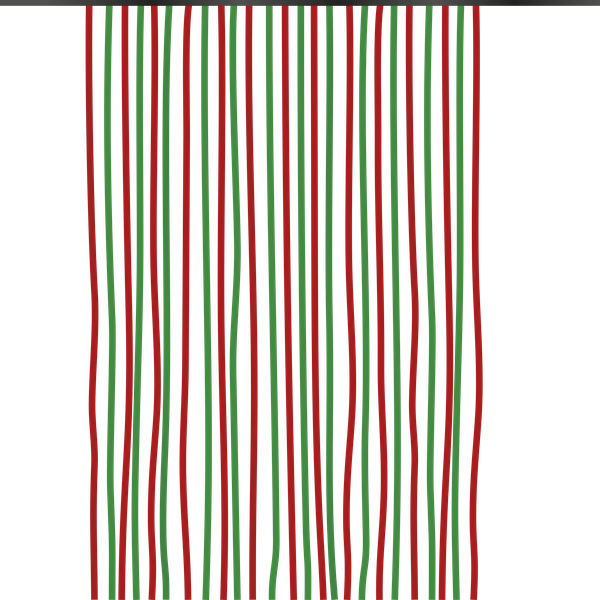 CORTINA DE FITAS TNT NATAL UN REGINA