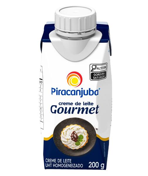 CREME DE LEITE GOURMET 200G UHT PIRACANJUBA