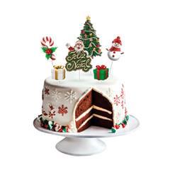 DCORACAO DE BOLO/TORTA NATAL 06UN REGINA
