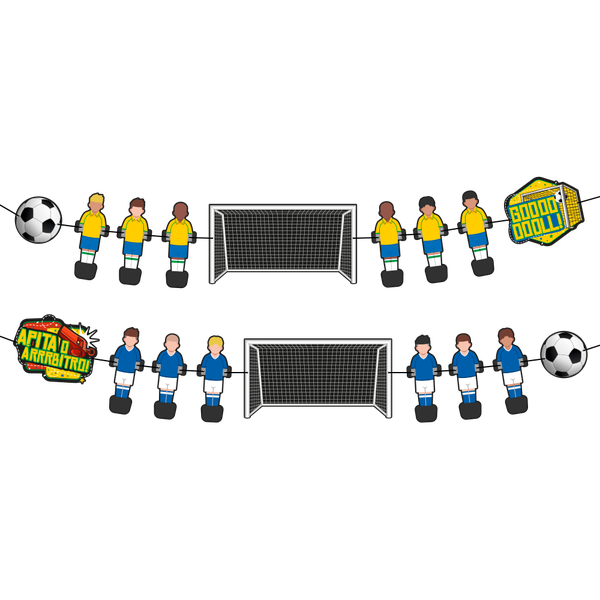 DECORAÇAO DE AREA PEBOLIM DIA DE JOGO UN REGINA