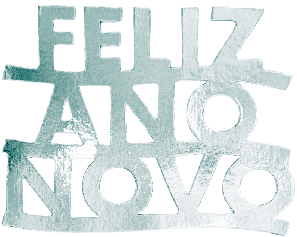 DECORACAO BOLO FELIZ ANO NOVO PRATA METALIZADO 6UN TOPO MANIA