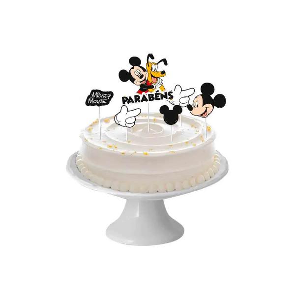 DECORACAO DE BOLO CENARIO MICKEY UN REGINA