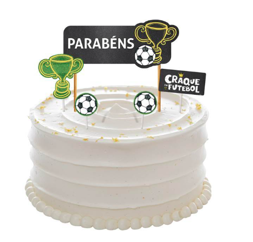 DECORACAO DE BOLO FUTEBOL 04UN REGINA