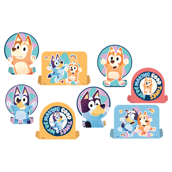 DECORACAO DE MESA BLUEY 08UN FESTCOLOR