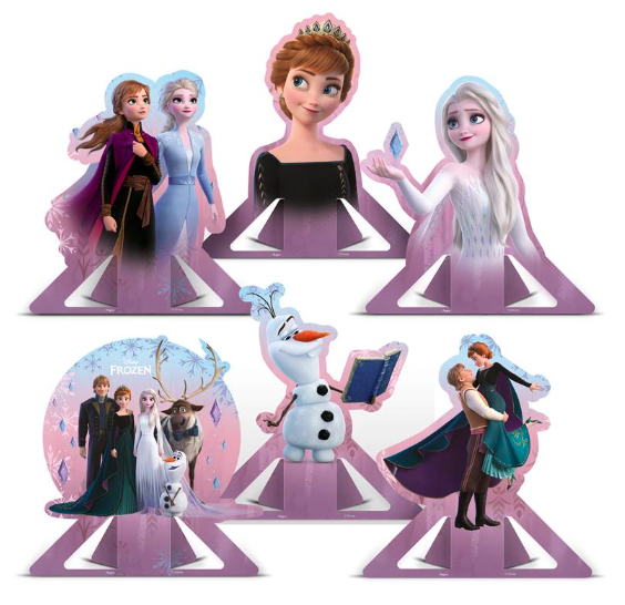 DECORACAO DE MESA FROZEN 2 06UN REGINA