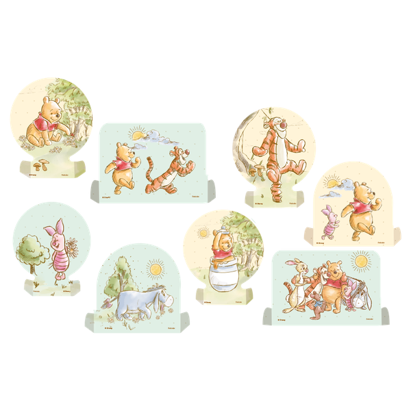 DECORACAO DE MESA URSINHO POOH 08UN FESTCOLOR