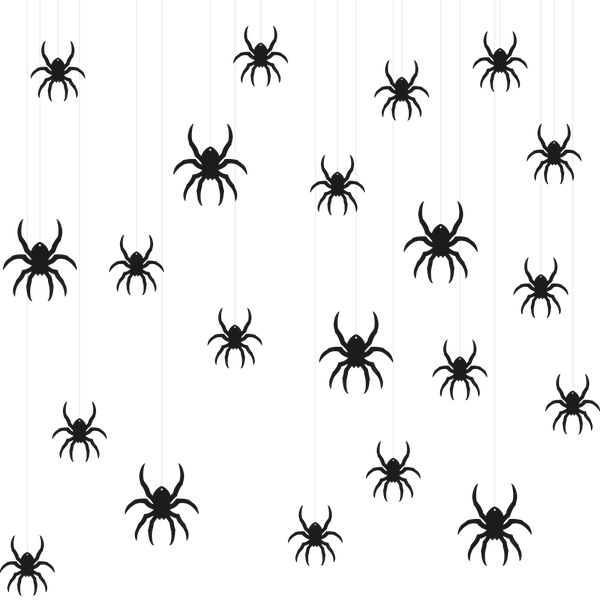 DECORACAO DE PENDURAR ARANHAS HALLOWEEN UN REGINA