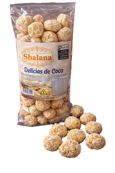 DELICIAS DE COCO 180G SHALANA