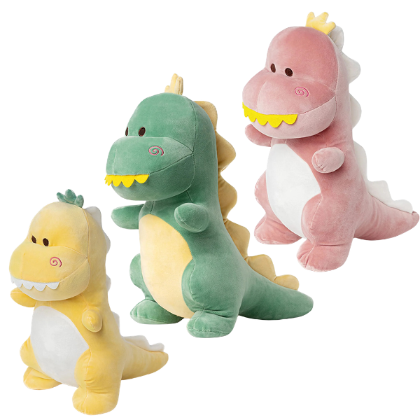 DINOSSAURO DENTUCO PELUCIA REF.CH2309 UN SUNN TOYS