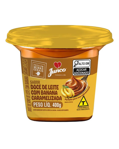 DOCE SORO DE LEITE COM BANANA POTE 400G JUNCO