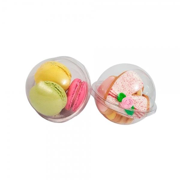 EMBALAGEM BOLA 8 TRANSPARENTE 06UN FLIP