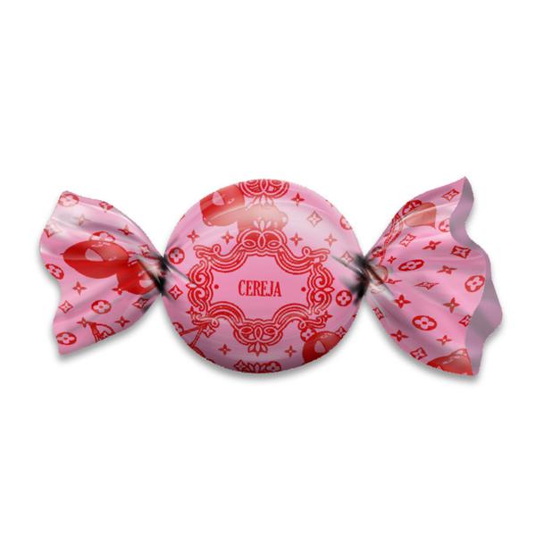 EMBALAGEM PARA TRUFA 15X16CM LUXURY CEREJA 100UN LUCKY FEST