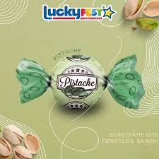 EMBALAGEM PARA TRUFA 15X16CM SABOR PISTACHE 100UN LUCKY FEST