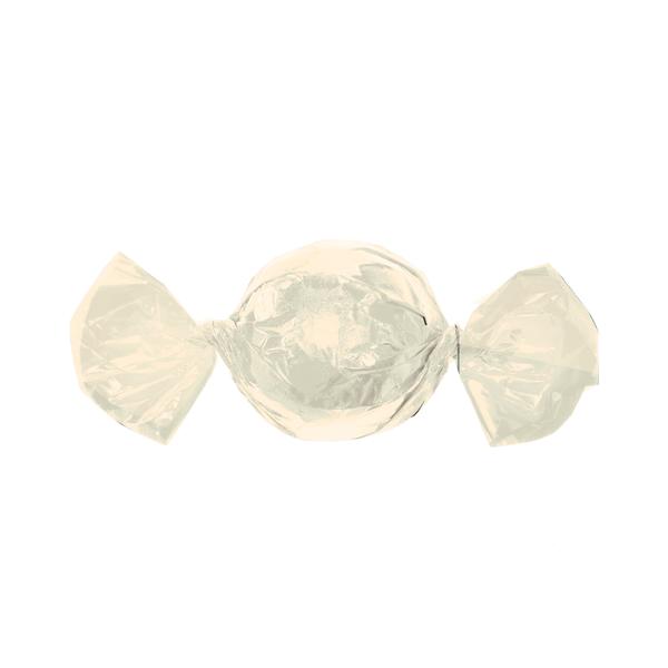 EMBALAGEM TRUFA 14,5x15,5CM MARFIM 100UN CROMUS