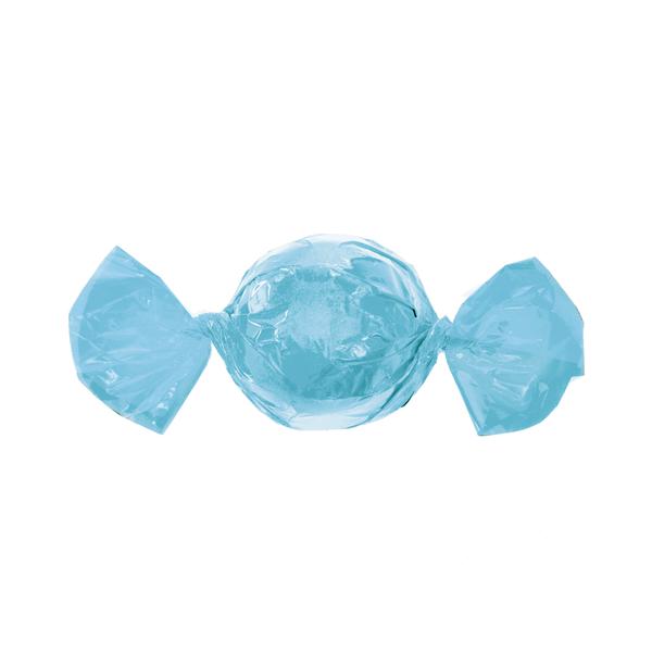 EMBALAGEM TRUFA 14,5x15,5CM TRENDS AZUL PASTEL 75UN CROMUS
