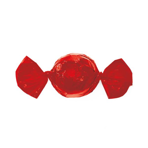 EMBALAGEM TRUFA 20X18CM VERMELHO 100UN CROMUS