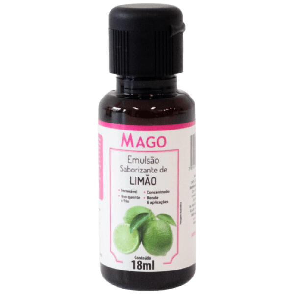 EMULSAO SABORIZANTE DE LIMAO 18ML UN MAGO