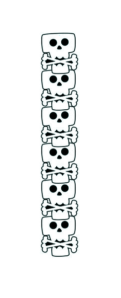 ENFEITE DECORATIVO CAVEIRA/ABOBORA HALLOWEEN UN SILVER
