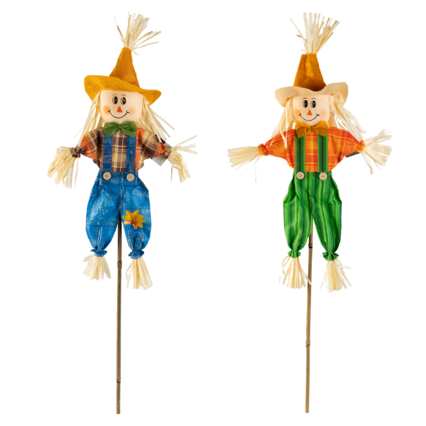 ENFEITE JUNINO ESPANTALHO DIVERSOS 1MT UN SILVER