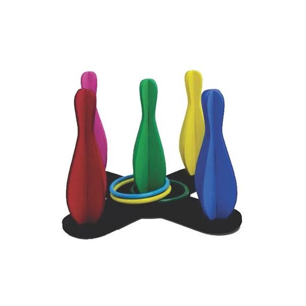 ENFEITE JUNINO JOGO DAS ARGOLAS COM PINOS UN PIFFER