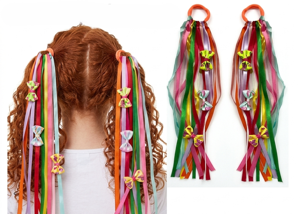 ENFEITE PARA CABELO JUNINO ELASTICO  2UN BPG