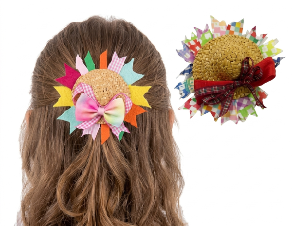 ENFEITE PARA CABELO JUNINO TIC TAC REF. Y 2774 UN BPG