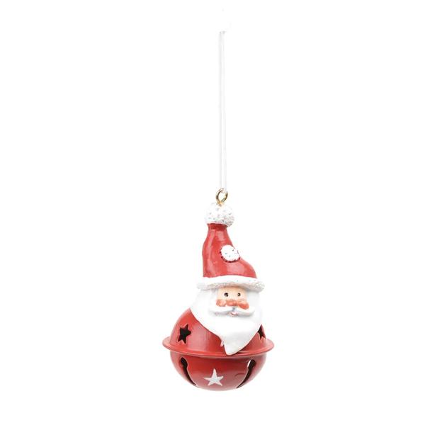 ENFEITE PENDURAR GUIZO NOEL COLORIDO 6CM UN CROMUS