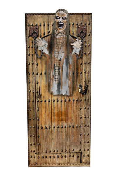 ENFEITE PORTA HALLOWEEN MOD.H276 UN SILVER