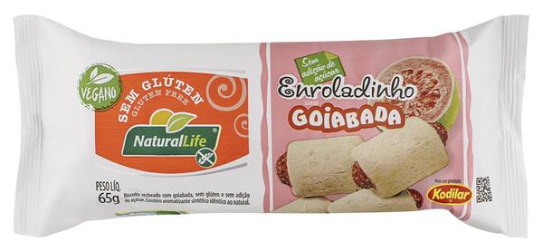 ENROLADINHO GOIABADA SEM GLUTEN 65G KODILAR