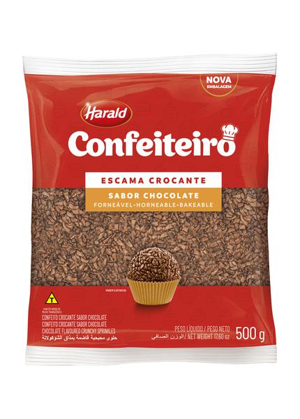 ESCAMAS CROCANTES CHOCOLATE 500G HARALD