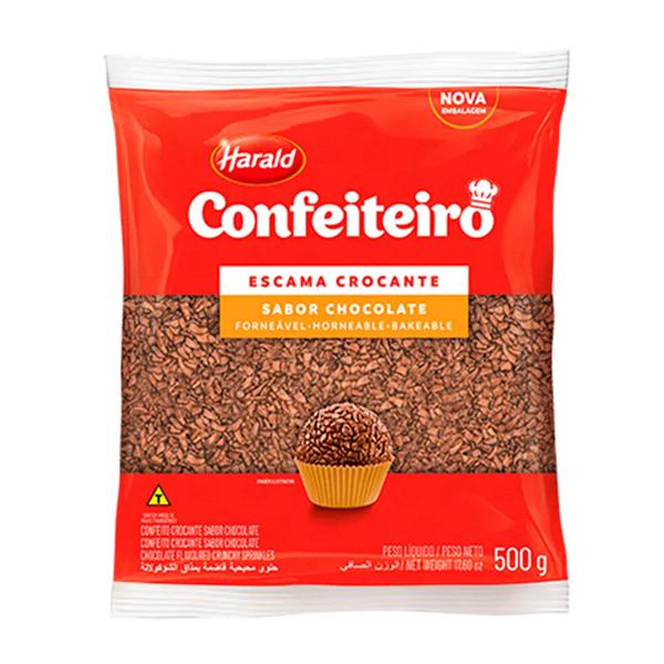 ESCAMAS CROCANTES CHOCOLATE 500G HARALD