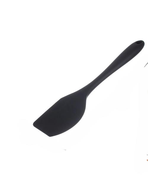 ESPATULA ARREDONDADA SILICONE PRETO UN WECK