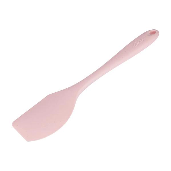 ESPATULA ARREDONDADA SILICONE ROSA UN WECK