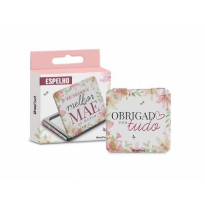 ESPELHO DE BOLSA INDIVIDUAL MELHOR MAE DO MUNDO UN