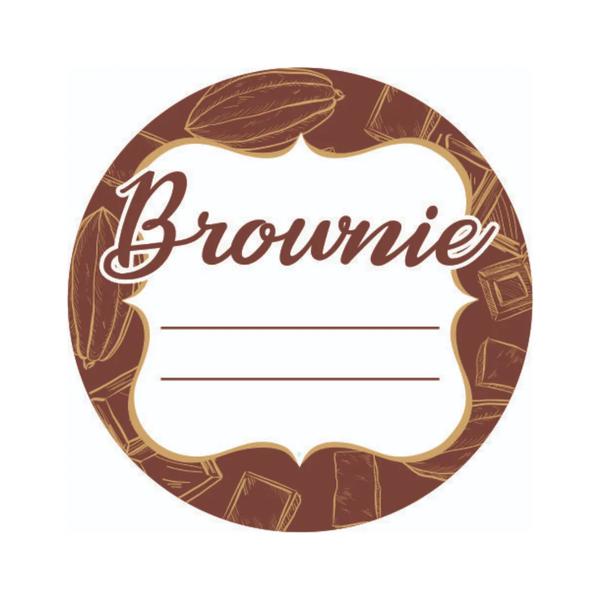 ETIQUETA BROWNIE 60UN HIPER