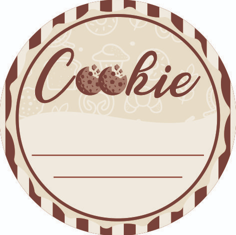 ETIQUETA COOKIES REF.C36 60UN HIPER