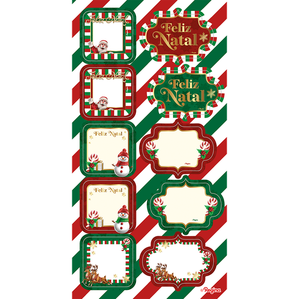 ETIQUETA DECORATIVA NATAL 10UN REGINA