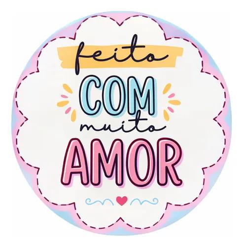 ETIQUETA FEITO COM AMOR REF.2550 60UN STICKR
