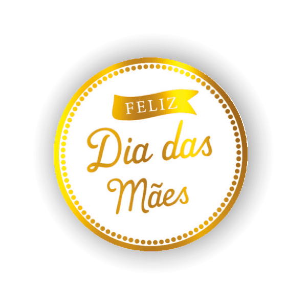 ETIQUETA FELIZ DIA DAS MAES REF.2088 50UN STICKR