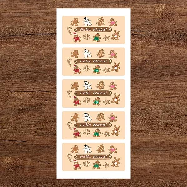 ETIQUETA GINGERBREADS REF.N17 100UN HIPER