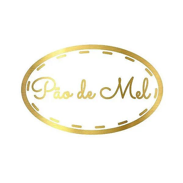 ETIQUETA OVAL PAO DE MEL REF.2012 100UN STICKR