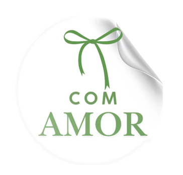 ETIQUETA REDONDA COM AMOR SICILIANO REF.2517 20UN STICKR