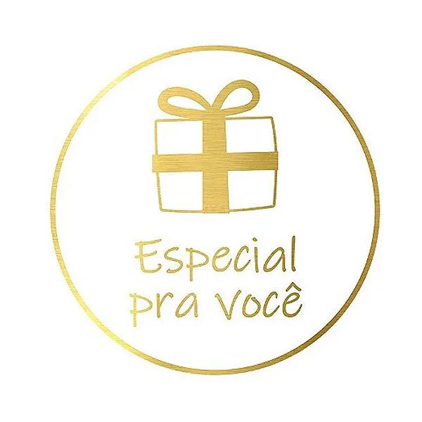 ETIQUETA REDONDA ESPECIAL PRA VOCE REF.2022 50UN STICKR