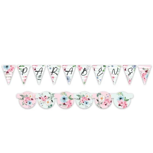 FAIXA DECORATIVA FLORAL UN REGINA