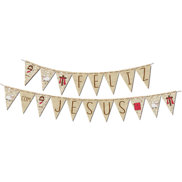 FAIXA DECORATIVA PASCOA JESUS UN FESTCOLOR