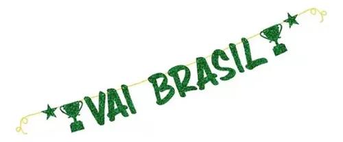 FAIXA GLITTER  VAI BRASIL UN PIFFER