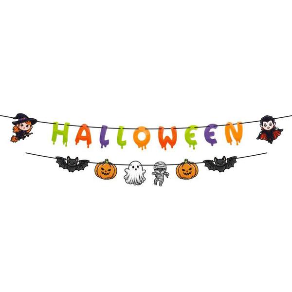FAIXA HALLOWEEN INFANTILUN REGINA