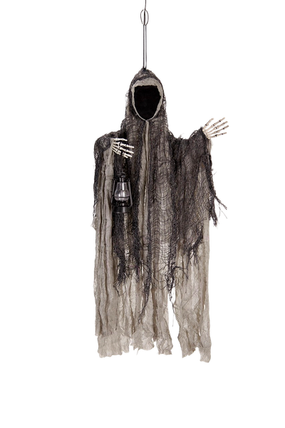 FANTASMA SEM ROSTO HALLOWEEN MOD.H268 UN SILVER