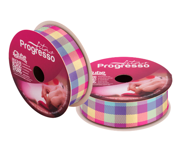 FITA CETIM 22MMX10MT COR 161 LINHA XADREZ ECF005TR UN PROGRESSO